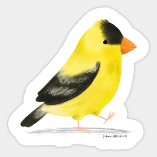 American Goldfinch Bird Sticker